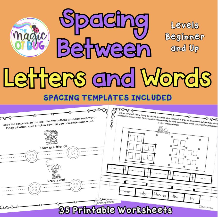 Handwriting - Spacing Between Words and Letters