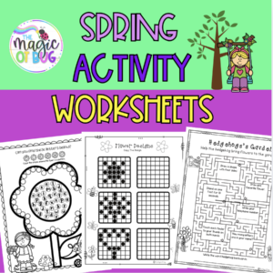 Spring Themed Activity Worksheets