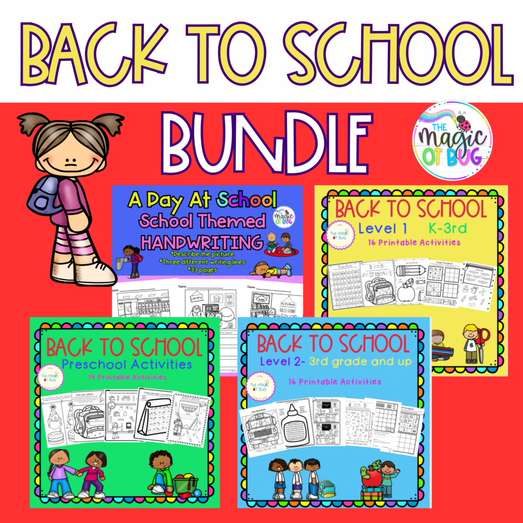 Back to School Themed Bundle - The Magic OT Bug