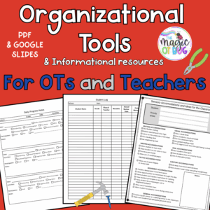 OT Organizational Tools Checklists, Logs, Resources