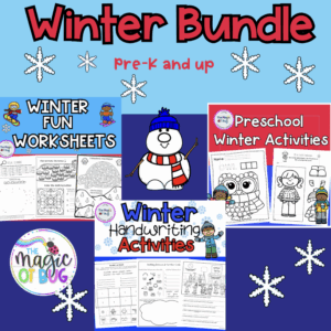 Winter Themed Worksheets Bundle