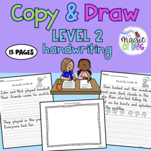Copy & Draw- Level 2 Handwriting