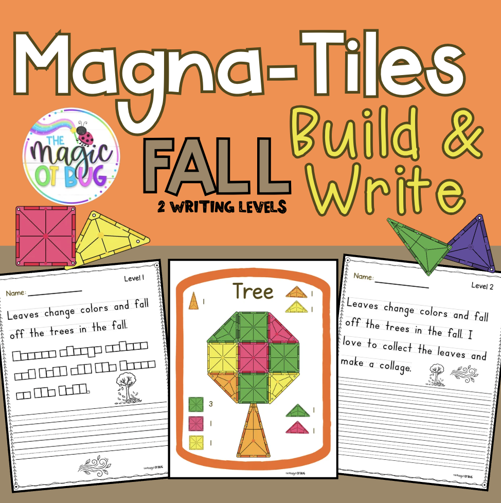 Fall Magnetic-Tiles- Build & Write