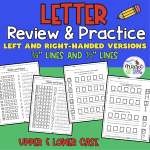 Handwriting Practice | Uppercase & Lowercase Letters | Left & Right Handed